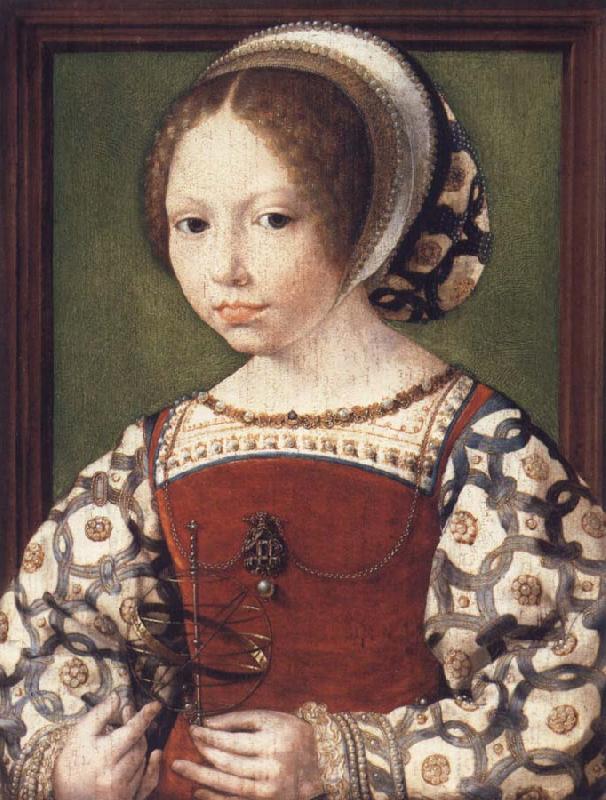 Jan Gossaert Mabuse Portrait of a Little Girl oil painting picture